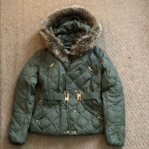 Express winter jacket olive green